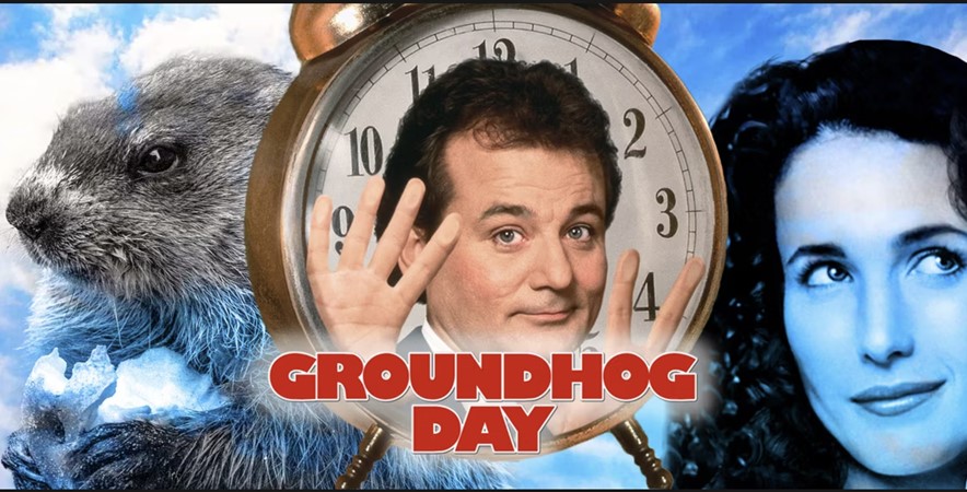 Ground hog day movie poster